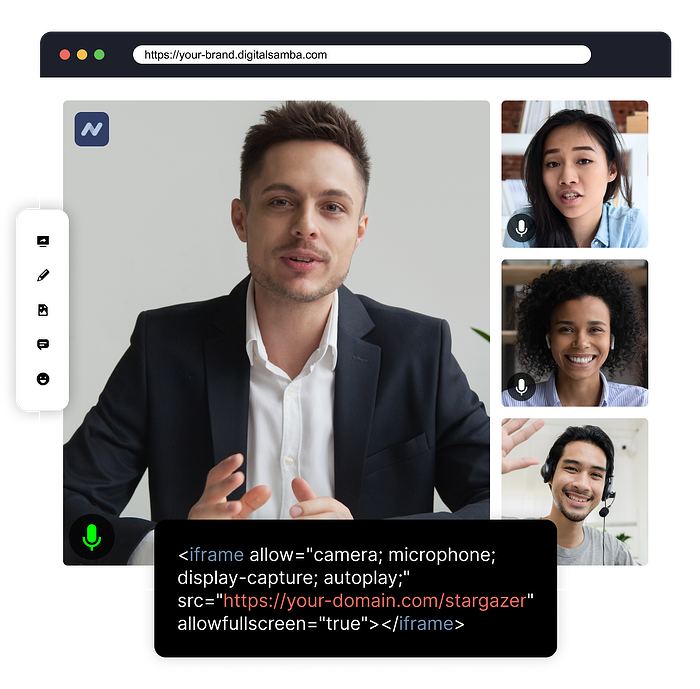 video conferencing API Digital Samba